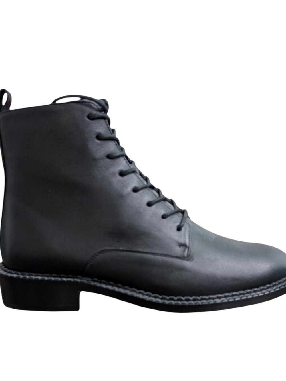 Vince Cabria Leather Ankle Boot Size 6 NWOT